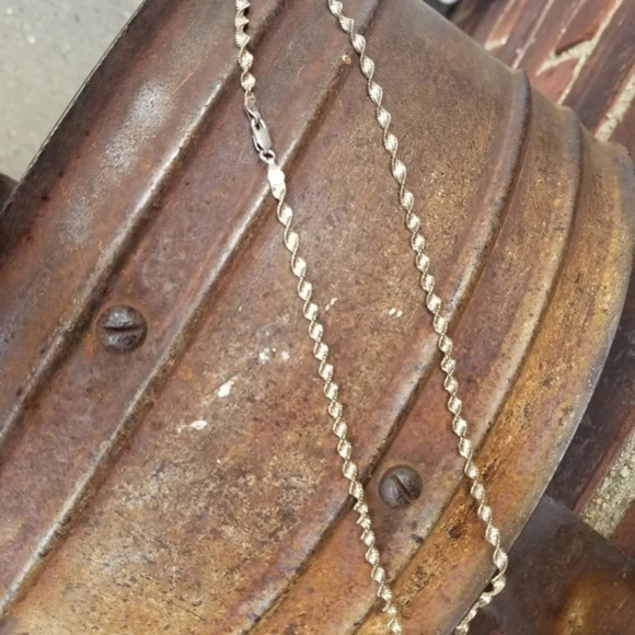 Vintage‎ Italian sterling chain - Picture 5 of 8